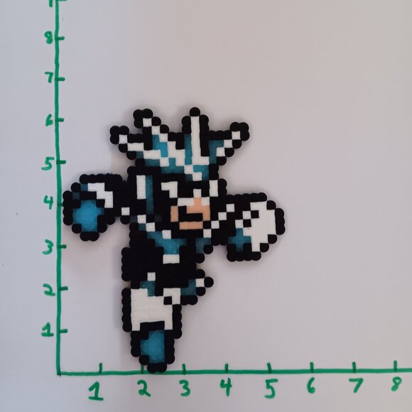 Perler Megaman Wall Decor Perler Bead Art Of Gemini Man From perler-megaman-wall-decor-perler-bead-art-of-gemini-man-from